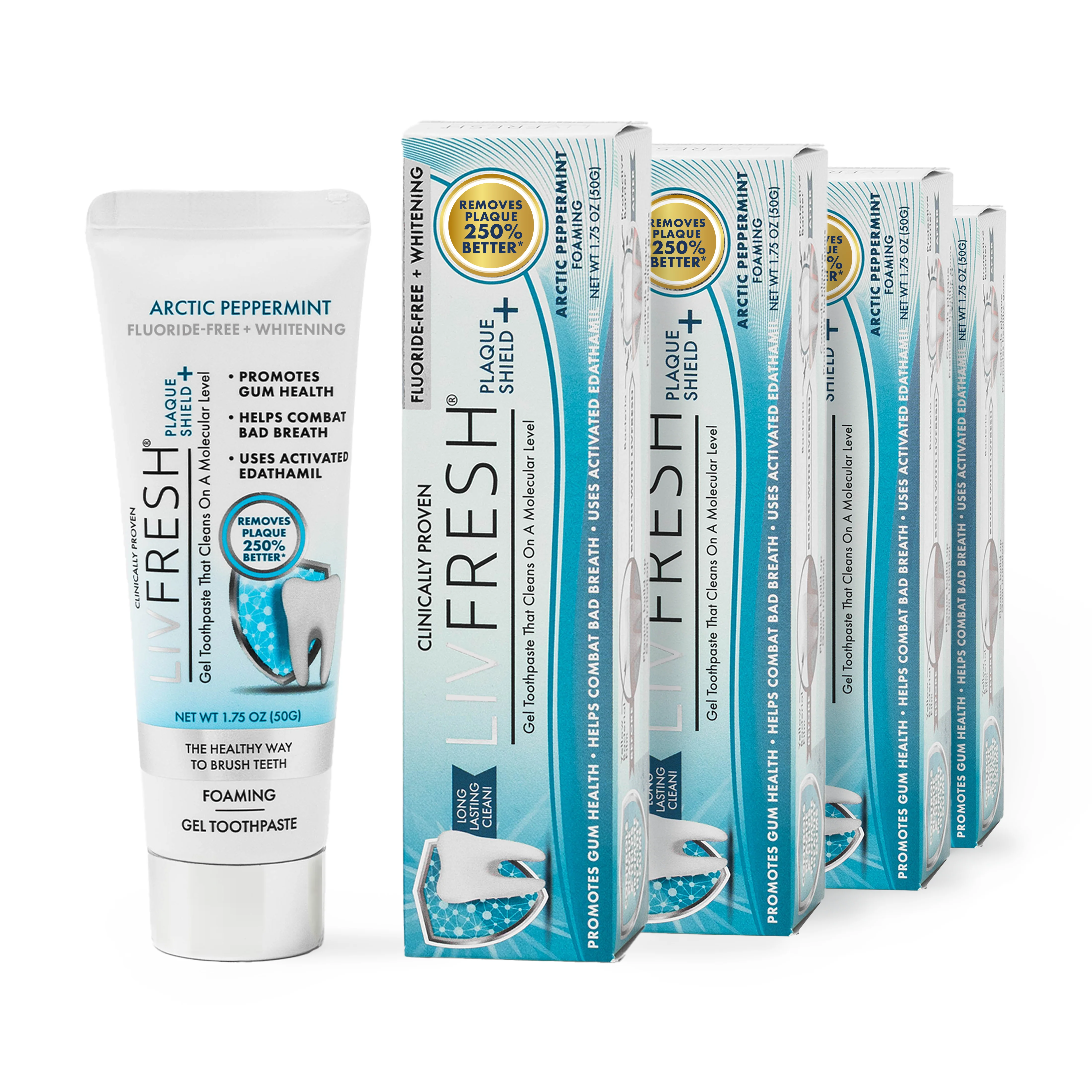 LIVFRESH Arctic Peppermint - 4 Pack
